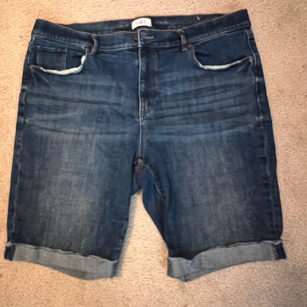 Loft Bermuda Jean shorts